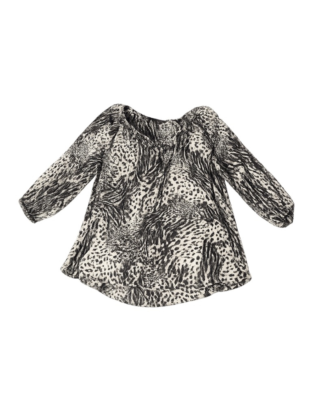 Fred David Women's Off-Shoulder Animal Print Blouse Size M Multicolor
180